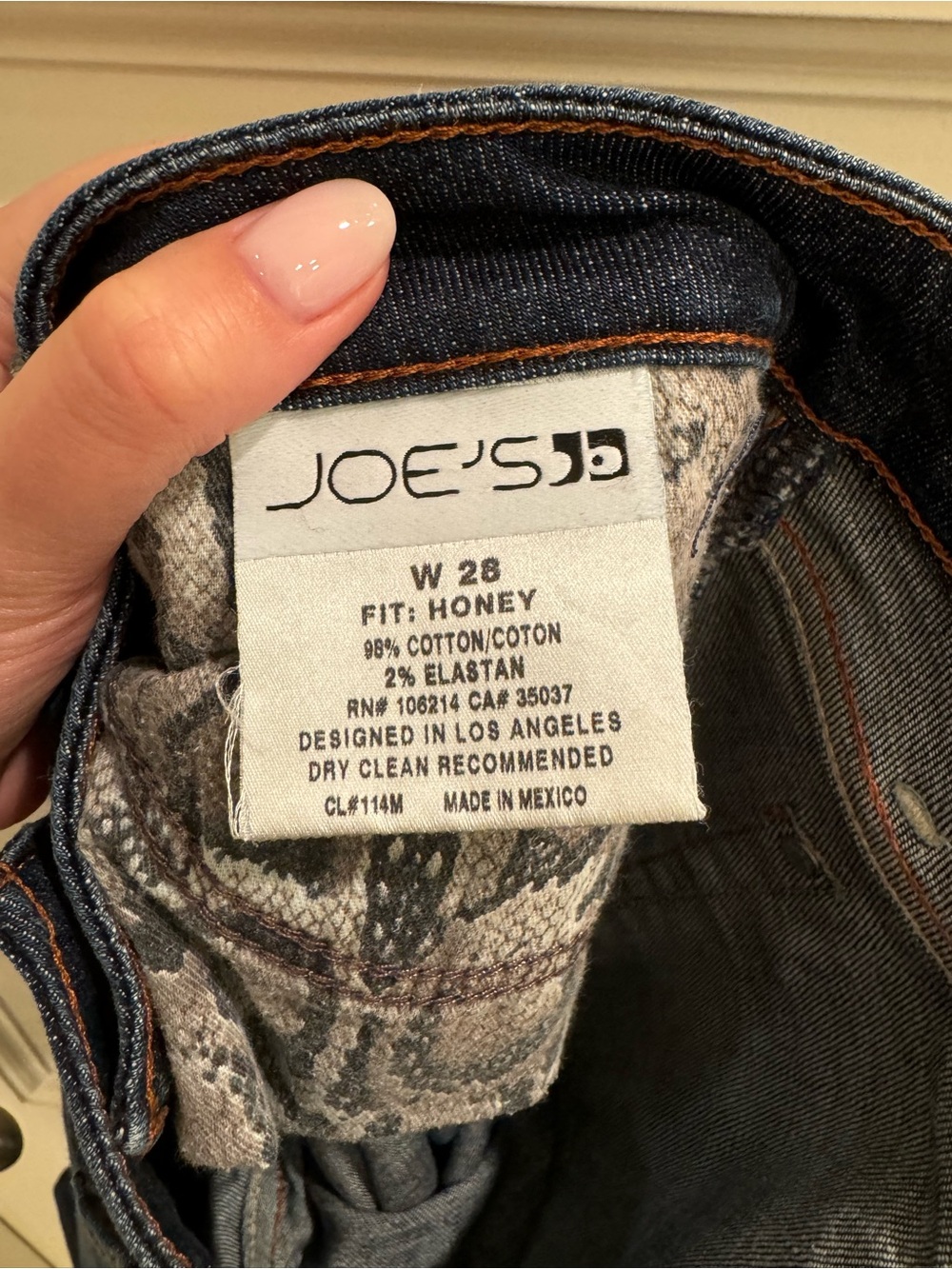Joe's Jeans Dark Indigo Flare Jeans - Picture 5 of 5